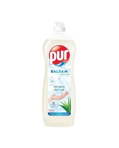 Pur Препарат за миене на съдове Duo Power, алое вера, 750 ml