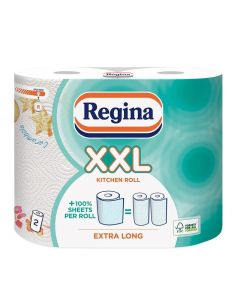Regina Кухненска ролка XXL Decorated, целулоза, двупластова, 175 g, 2 броя