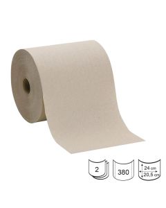 Кухненска ролка, рециклирана, двупластова, 800 g, 6 броя