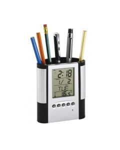 TOPS Моливник Butler, с часовник с аларма и термометър