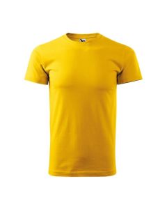 Malfini Мъжка тениска Basic 129, размер L, жълта