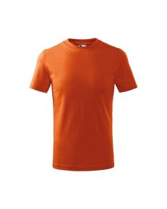 Malfini Детска тениска Basic 138, размер 146 cm, възраст 10 години, оранжева