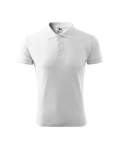 Malfini Мъжка тениска Pique Polo 203, размер L, бяла