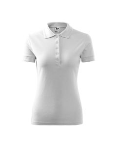 Malfini Дамска тениска Pique Polo 210, размер S, бяла