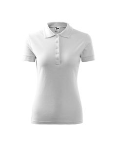 Malfini Дамска тениска Pique Polo 210, размер M, бяла