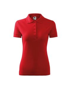 Malfini Дамска тениска Pique Polo 210, размер M, червена