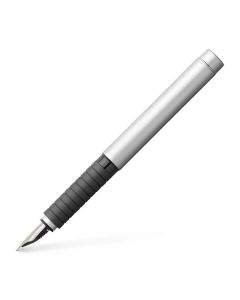 Faber-Castell Писалка Basic Satin Chrome, M, метална, матова