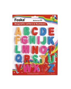 Foska Магнитни букви на английски, 26 броя