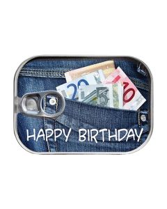 Gespaensterwald Картичка-консерва, Happy Birthday Money