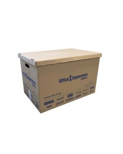 Кашон за опаковане, 590 x 390 x 400 mm, петслоен, с капак и дръжки, 5 броя