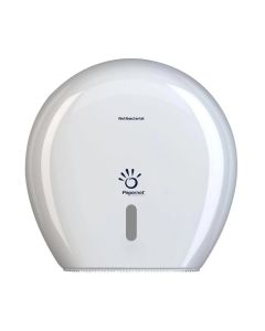 Диспенсър за тоалетна хартия Papernet Mini Jumbo, бял, 25.7 х 14.8 х 24.9 cm