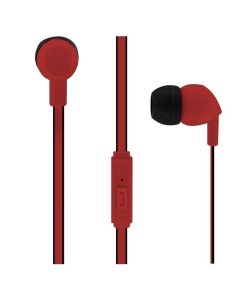 TNB Be Color, с тапи, с микрофон, 3.5 mm жак, 98 dB, 1.2 m кабел, червени
