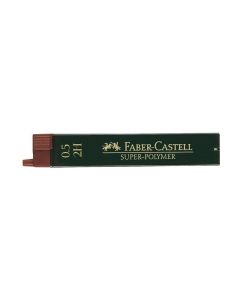 Faber-Castell Мини графити Super-Polymer, 0.5 mm, 2H, 12 броя