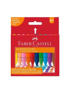 Faber-Castell Пастели Grip, 12 цвята