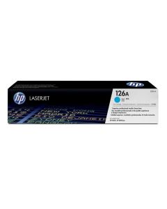 Оригинална тонер касета HP CP1025, 126A, 1000 страници-5%, Cyan