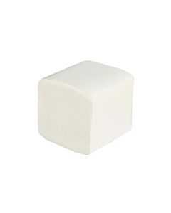 Тоалетна хартия на пачки, двупластова, 200 къса, 21 x 10 cm, 40 броя