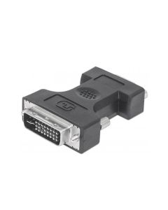 Manhattan Преходник, DVI-I-Male - VGA-Female