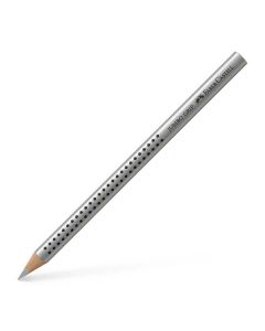 Faber-Castell Цветен молив Jumbo Grip, металик, сребърен