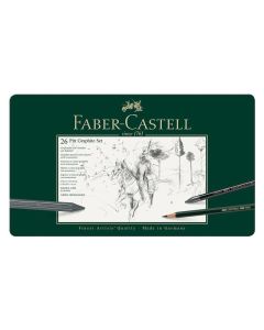 Faber-Castell Комплект моливи Pitt Graphite, 26 броя в метална кутия