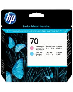HP 70 original printhead C9405A light magenta and light cyan standard capacity 1-pack