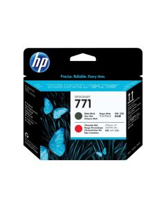 HP 771 original printhead CE017A matte black and chromatic red standard