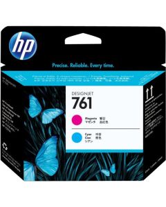 HP 761 original printhead CH646A magenta and cyan 1-pack