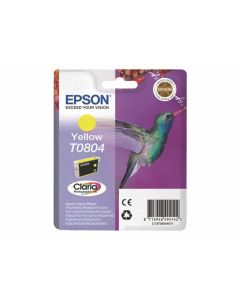 EPSON T0804 ink cartridge yellow standard capacity 7.4ml 520 pages 1-pack