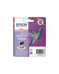 EPSON T0806 ink cartridge light magenta standard capacity 7.4ml 685 pages