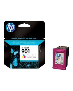 HP 901 3-COLOUR OFFICEJET INK CARTR.