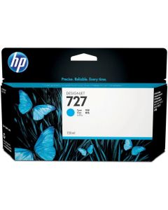 HP 727 original Ink cartridge B3P19A cyan standard capacity 130 ml 1-pack
