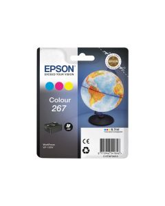 EPSON 267 ink cartridge cyan magenta and yellow standard capacity 200 pages