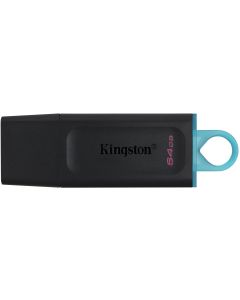 KINGSTON DataTraveler Exodia 64GB, USB 3.2 Gen 1, Черен