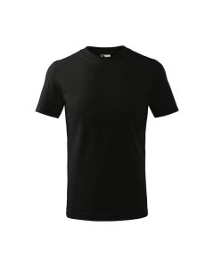 Malfini Детска тениска Basic 138, размер 158 cm, възраст 12 години, черна