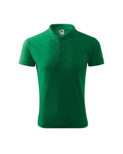 Malfini Мъжка тениска Pique Polo 203, размер XXXL, зелена