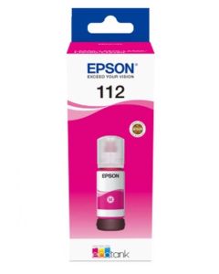 Epson 112 EcoTank Pigment Magenta ink bottle