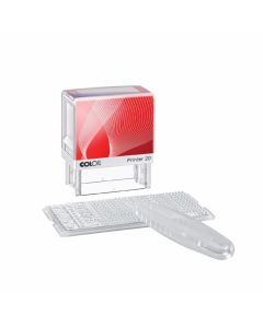 Colop Печат Printer 20-1 Set, самонареждащ се, 14 x 38 mm, с букви на латиница