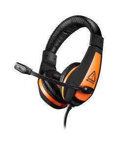 CANYON CND-SGHS1A, Gaming headset 3.5mm jack with adjustable microphone, Черни/оранжеви