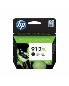 Оригинален патрон HP 912XL, 3YL84AE, 825 страници-5%, Black