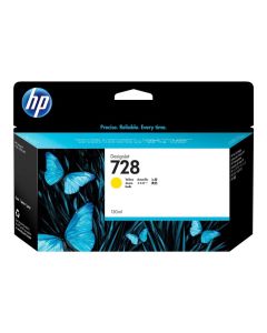 HP 728 original 130-ml Yellow Ink cartridge F9J65A