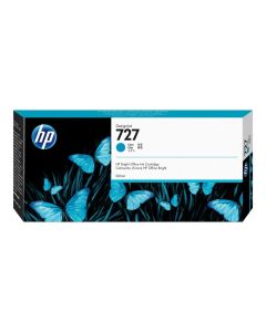 HP 727 original 300-ml Ink cartridge F9J76A Cyan
