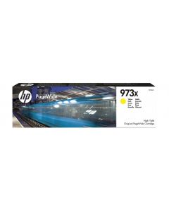 HP 973X original high yield yellow PageWide cartridge F6T83AE