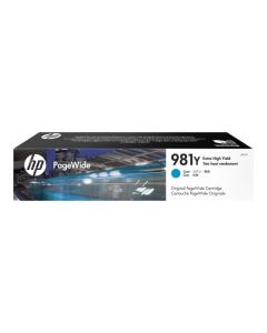 HP 981Y original Extra High Yield Cyan PageWide Cartridge L0R13A