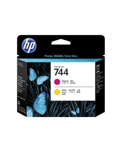 HP 744 original Printhead F9J87A Magenta & Yellow