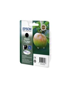 EPSON 6LB T1291 ink cartridge black high capacity 11.2ml 1-pack blister without alarm