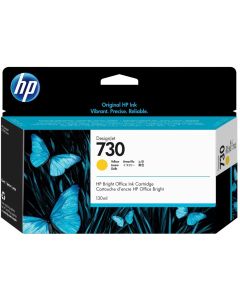 HP 730 130 ml Yellow Ink Cartridge T1600 - T2600 - T1700