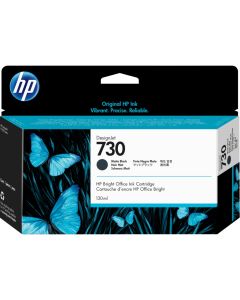 HP 730 DesignJet - 130 мл., Матово черно; P2V65A
