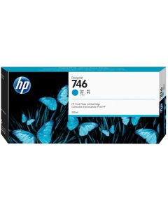 HP 746 300-ml Cyan Ink Cartridge