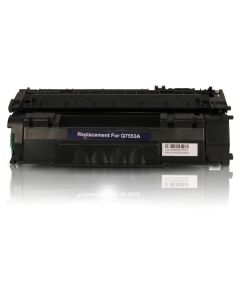 HP 53A original LaserJet Toner cartridge Q7553A black standard capacity 3.000 pages