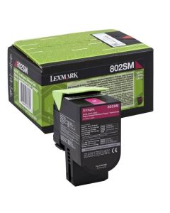 LEXMARK 802SM toner cartridge magenta standard