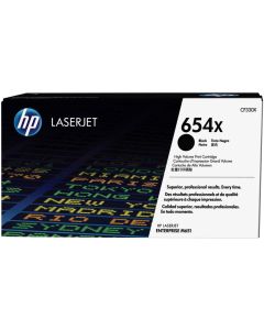 HP 654X оригинален тонер, съвместим с HP LaserJet Enterprise M651 Series, черен